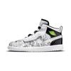 Air 1 Mid ALT SE PS DIY Kids Sneakers White Black Volt DH9683-100