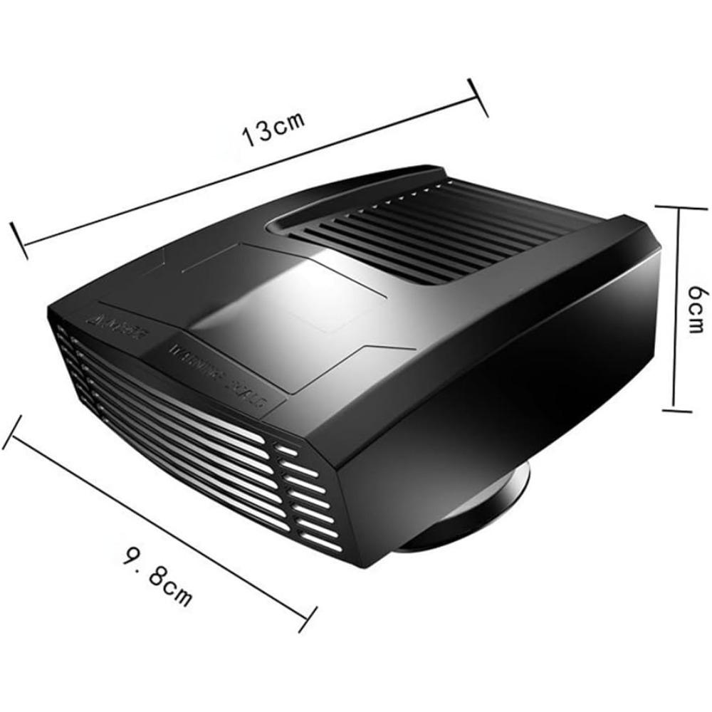 Автомобильный тепловентилятор 12 В 500 Вт Дополнительный автомобильный обогреватель Керамический обогреватель De-Ice