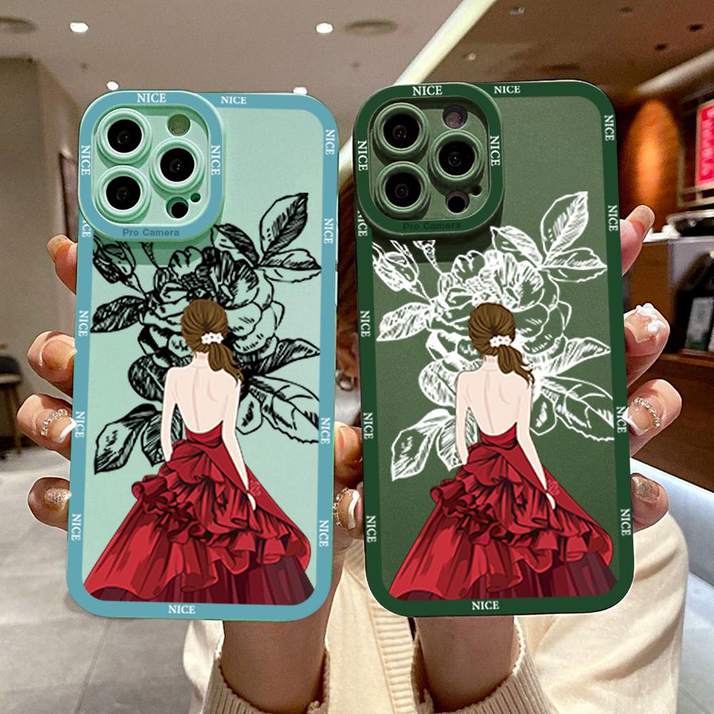 Phone Case Soft Rubber TPU Cellphone Casing Full Cover Camera Protection Design Shockproof Cover for Samsung