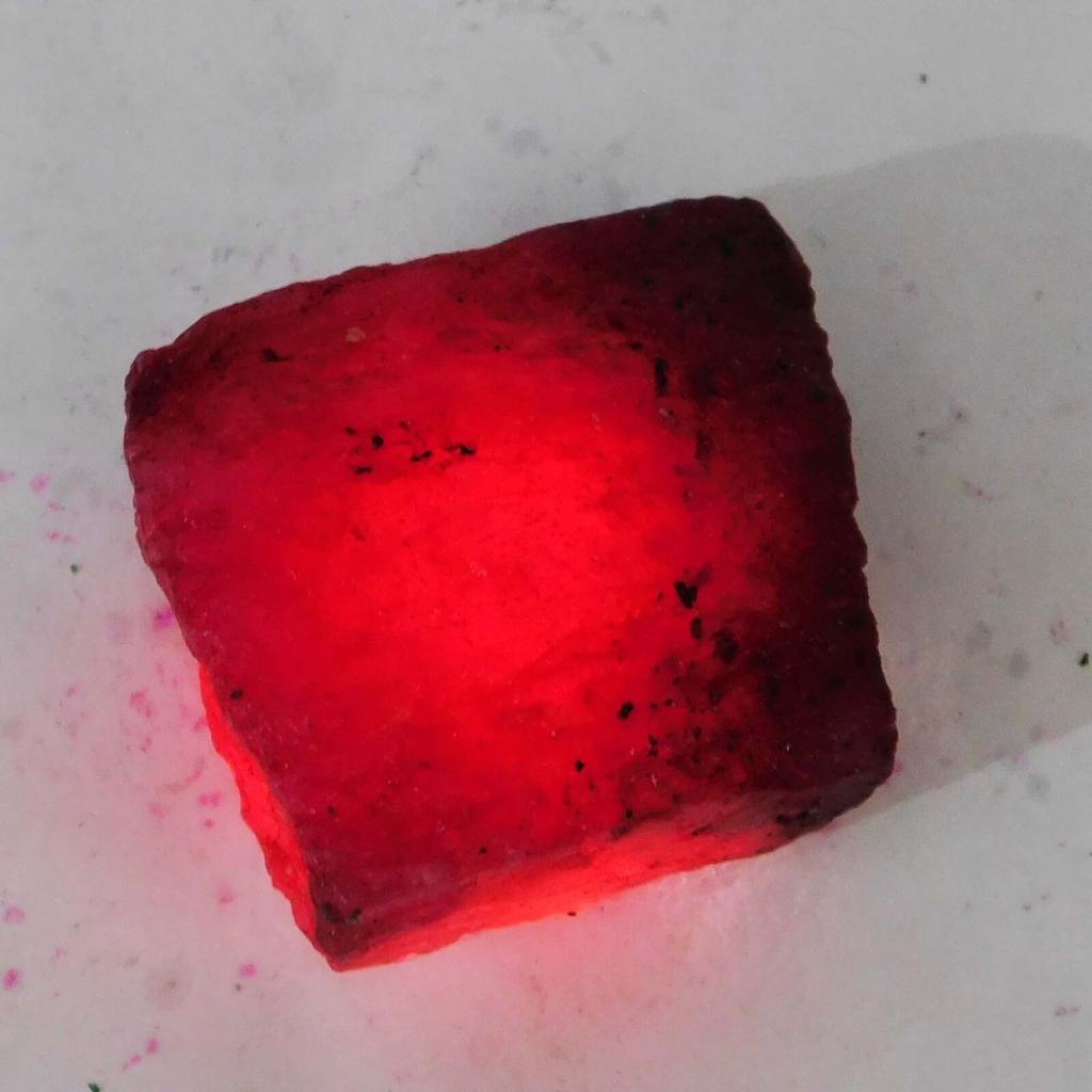 Top Quality 177 Ct CERTIFIED Natural Uncut Red Ruby Rough Loose Gemstone