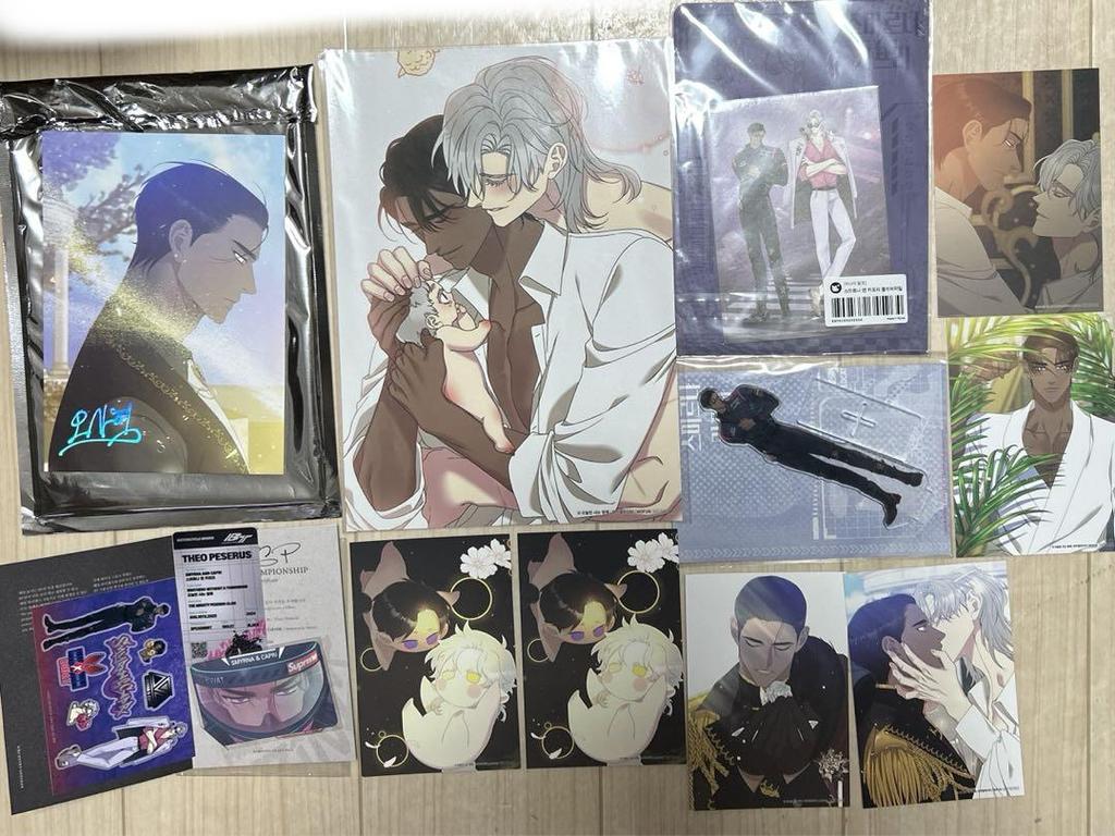 [USED] Korea BL Smyrna & Capri - Bearing Fruit with the Enemy - 11 Types Set Postcard Colored Paper