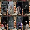 Чехол для телефона NF Rapper для iPhone 15,14,13,12,11,Plus,Pro Max,XS,X,XR,SE,Mini,8,7 Мягкий силиконовый черный чехол