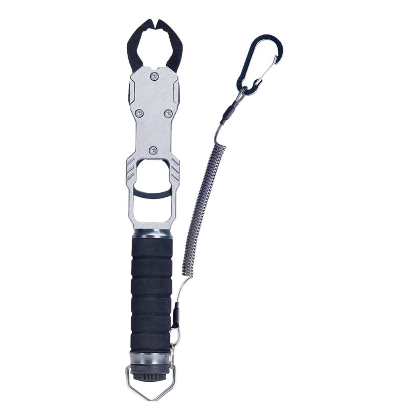 Fish Lip Grabber Fish Body Clamps Fishing Hand Tool Fish Clamps Fishing Gripper Fish Mouth Grabber Fish Controller Tongs
