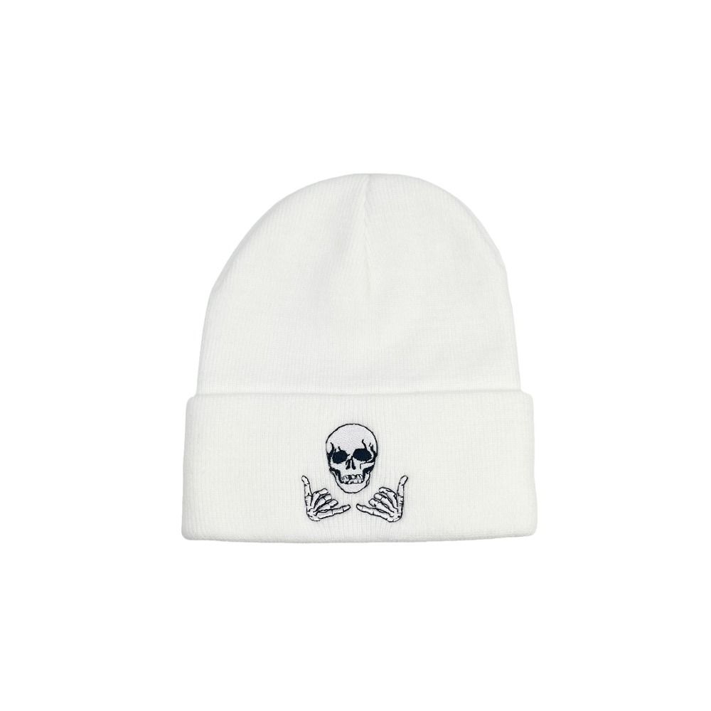 Утолщенная холодная шапка эластичная вязаная шапка-бини новая женская зимняя шапка для улицы для лыж