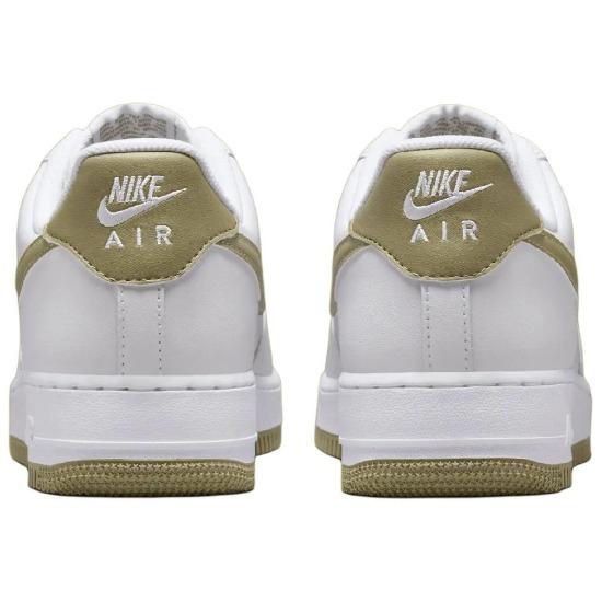Nike Кроссовки Air Force 1 07 Neutral Olive Unisex белые FJ4146-110