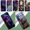Чехол для телефона с изображением персонажей аниме Arcane Jinx Vi для OPPO A15 A16 A52 A72 A5 A9 A31 A53 A83 A91 A93 A54 A74 A94 Find X5 X3 Pro