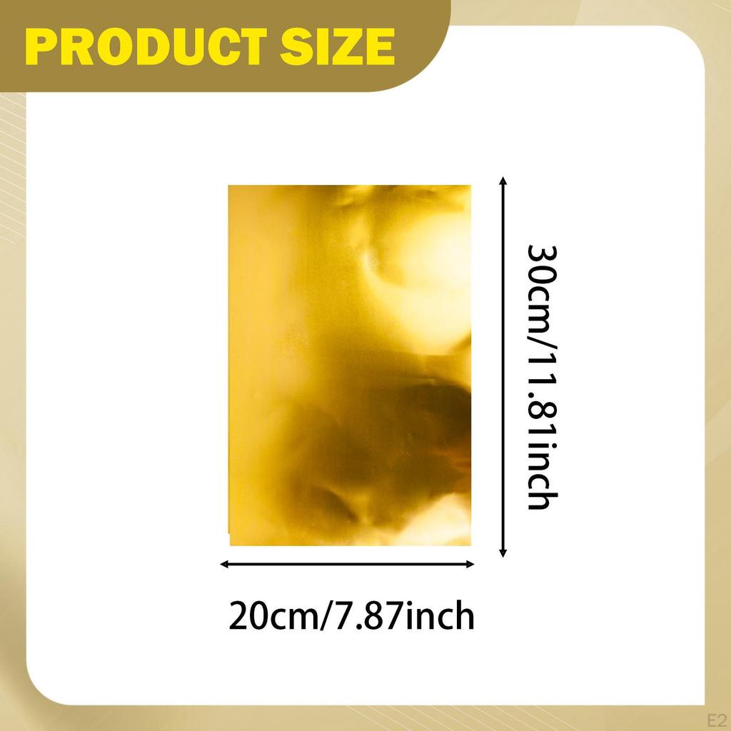 Foil Embossing Kit Crafting Accessories Decorative Versatile Paper Sheets Craft Set for DIY