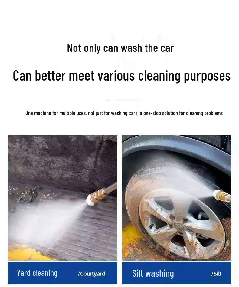 Беспроводная электрическая мойка высокого давления для автомобиля с литиевой батареей для бытового использования
