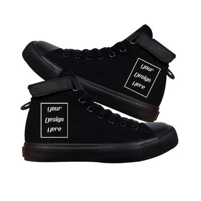 Индивидуальные парусиновые кеды с высоким верхом с принтом, студенческая модная повседневная обувь в корейском стиле, парные парусиновые кеды с принтом