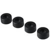 4PCS Black Bumper Rubber Vibration Pads Foot Pad  for Compressors Generators Pressure Washers