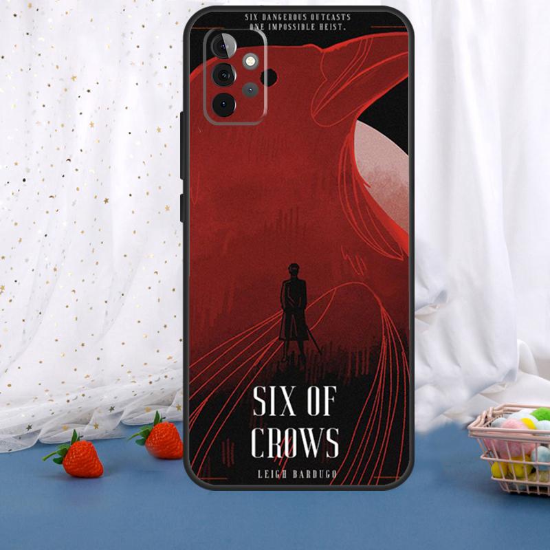 Шесть Ворон Для Samsung Galaxy A55 A35 A05 A52 A32 A22 A54 A14 A16 A26 A36 A56 A06 A15 A53 A33 A13 Чехол