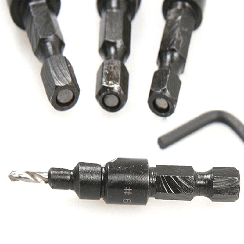 1/4 Hexagon Shank Taper Drill Bit Hole Saw Pilot Drill