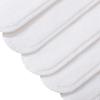 10 шт. Поглотители пота для кепок Без следов Наклейка Расходные Защита от пота для головного убора Нетканая текстура Подходит для спортивной кепки