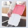 Portable Sandwich Bread Container Toast Bento Box Food Storage Case Reusable Microwavable Lunch Boxes Student Dinnerware