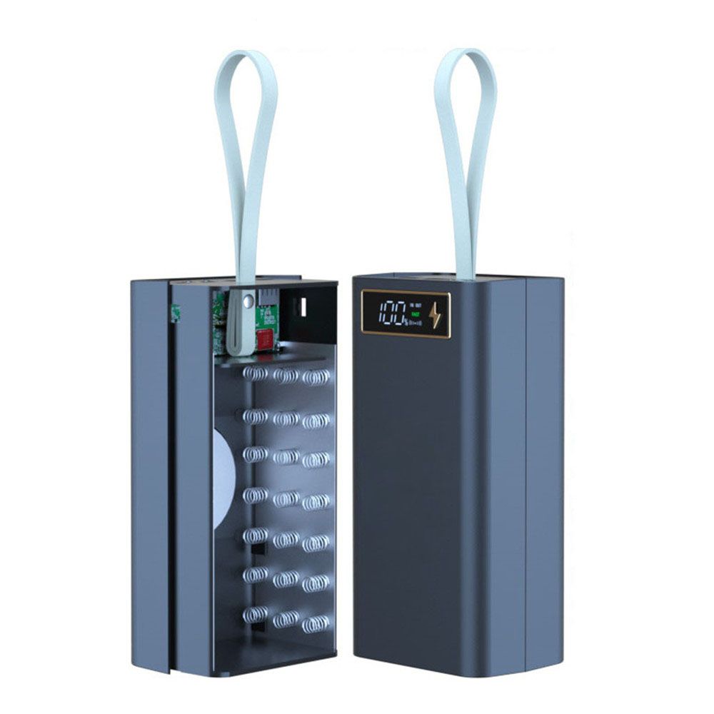 21×18650 Батареи Кейс для повербанка Коробка для хранения батарей Зарядный держатель Корпус для зарядки аккумуляторов