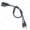 Mercedes-Benz MDI/AMI/MMI To Micro USB/DC3.5mm AUX Audio Cable