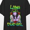 Футболка Living Dead Girl и детская футболка культовый классический Metal Rock Punk Goth Horror Music