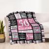 Customized Name Blanket Birthday Comfortable Soft Light Multi-purpose Blanket Suitable As Gifts for Friends Family Birthdays
