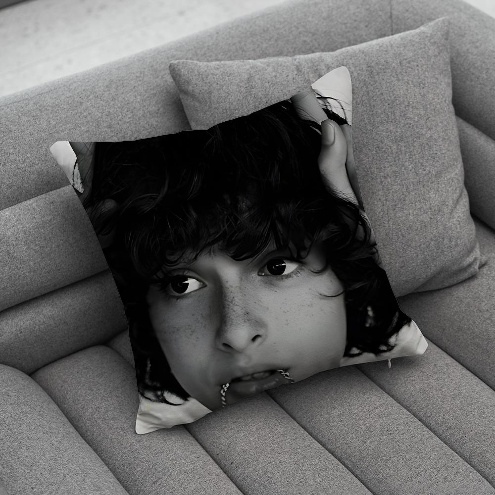 Финн Вулфхард Актер Наволочка Мягкая Подушка Чехлы для Декора Дивана в Стиле Кантри Домашние Украшения и Защита