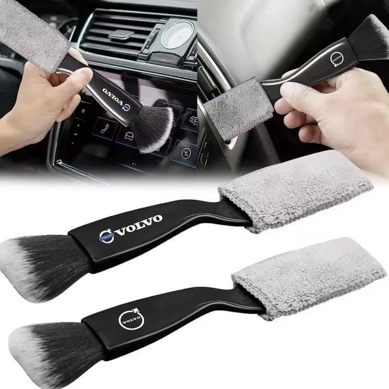 Car Air Vent Cleaning Brush Auto Interior Dust Removal Tools For Volvo Xc60 Xc90 V40 V60 S60 V50 V90 S80 C40 XC40 V70 XC70