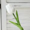 Искусственные 10/5 шт. Тюльпаны Цветок Реалистичные На ощупь Поддельные Искусственные ПУ Тюльпаны Цветочная Композиция Свадебный Букет Подарок На День Матери Домашний Декор