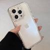 Rhinestone Glitter Powder Transparent Suitable for Apple 16 Mobile Phone Case 15promax Anti-fall IPhone 13 Soft Sleeve 1114