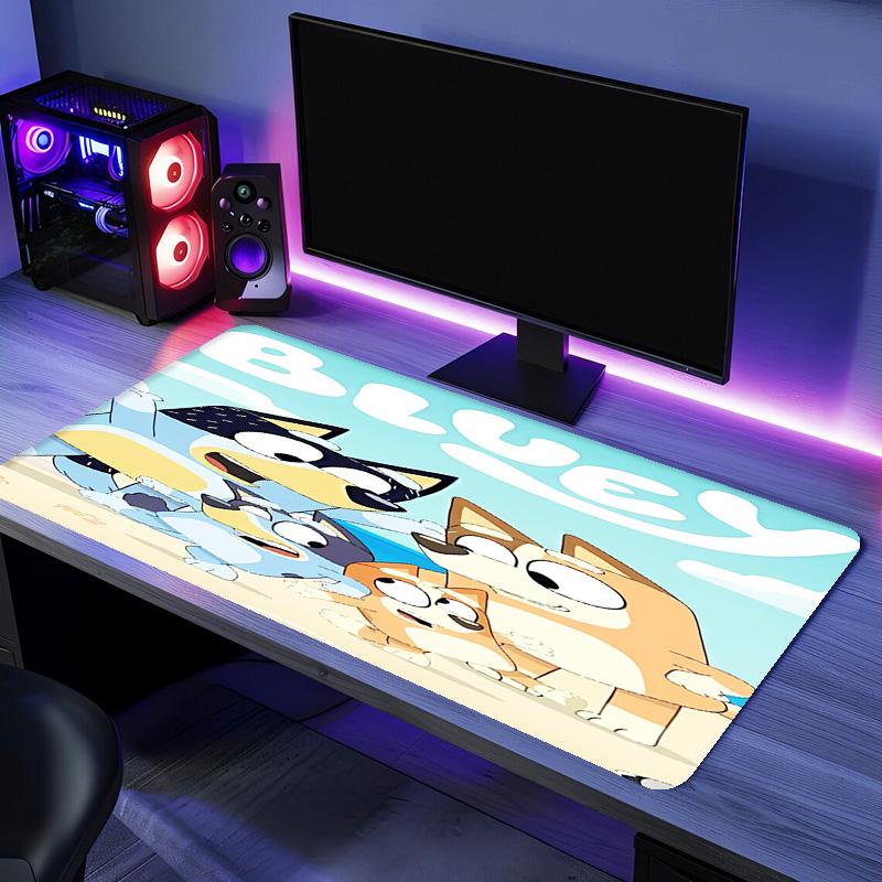 Bluey Mouse Pad - Non-Slip Rubber Base, Smooth Surface for Work,Gaming,Office,And Home Use, Desk Mouse Pad
