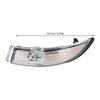 Wing Mirror Indicator Light Cover Left Mirror Indicator Lamp Lens Replacement for Ford Focus Hatcback