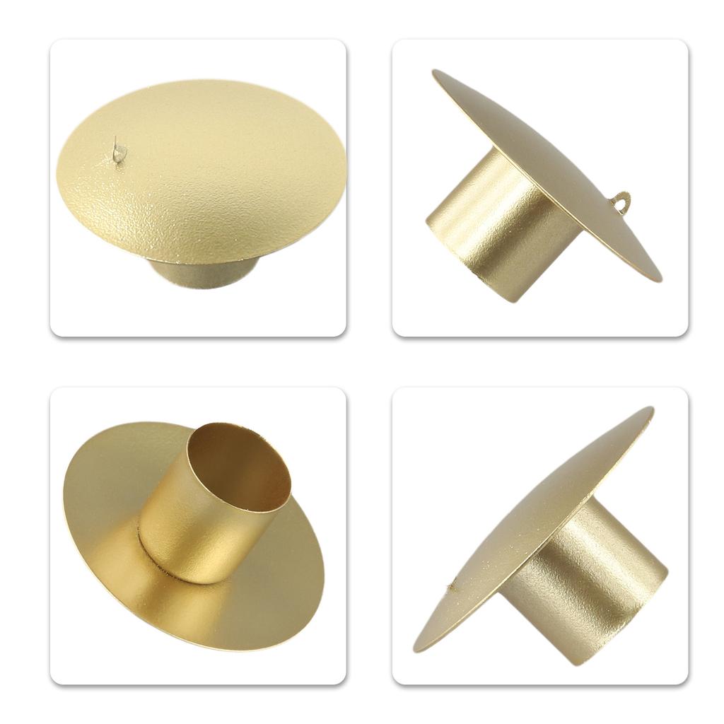 Подсвечник из кованого железа на одну свечу, подсвечник, декор для свечей, украшение, горячий