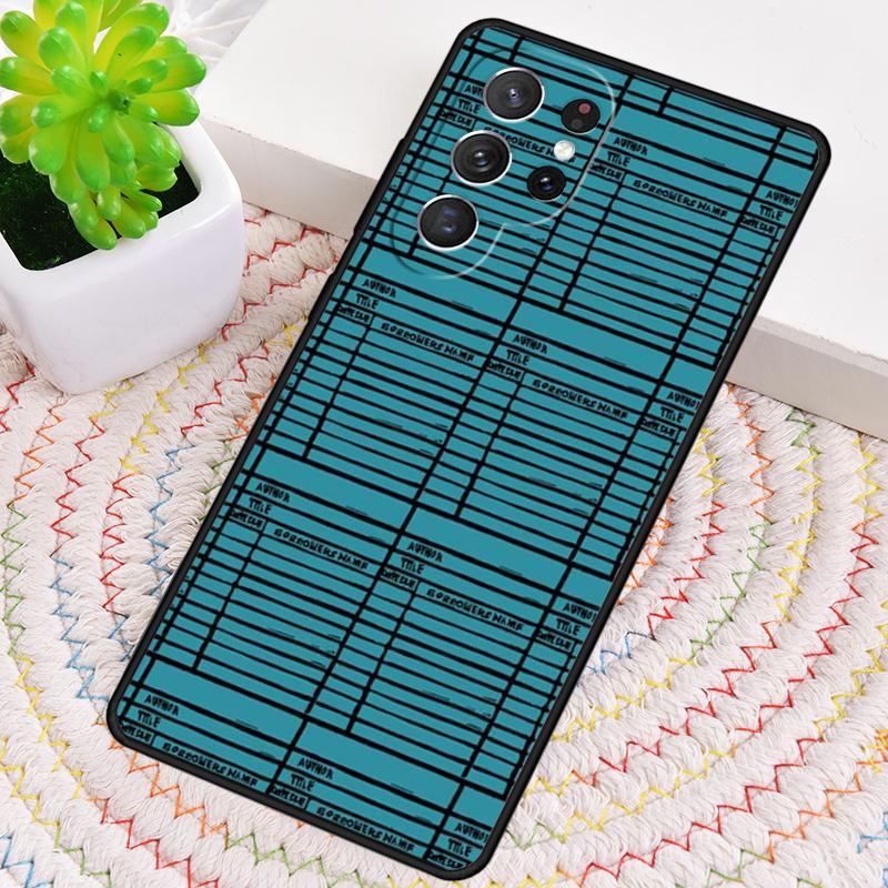Силиконовый чехол для телефона 'Библиотечный книголюб' для Samsung Galaxy note 10 pro S26 S25 S24 S23 S22 S21 Plus S25Ultra Чехол Capa
