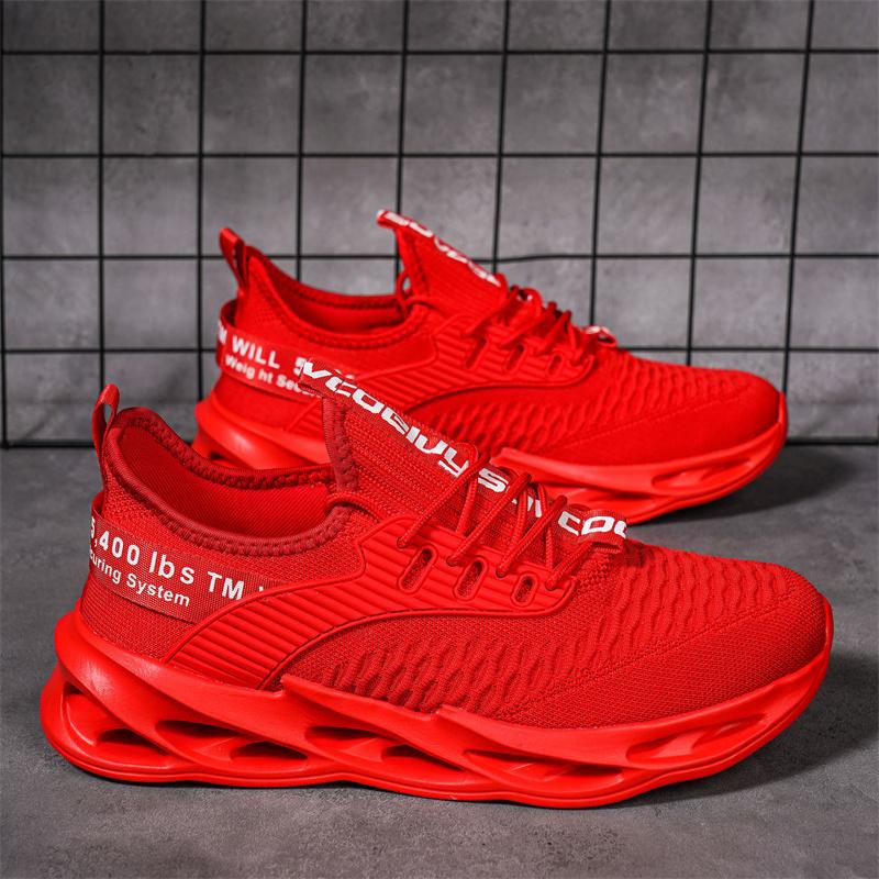 Горячая Распродажа Розовые Повседневные Кроссовки Женские Мужские Обувь с Лезвиями Большой Размер 46 Легкие Дышащие Кроссовки для Бега Обувь Мужская Сетка Спортивные Кроссовки