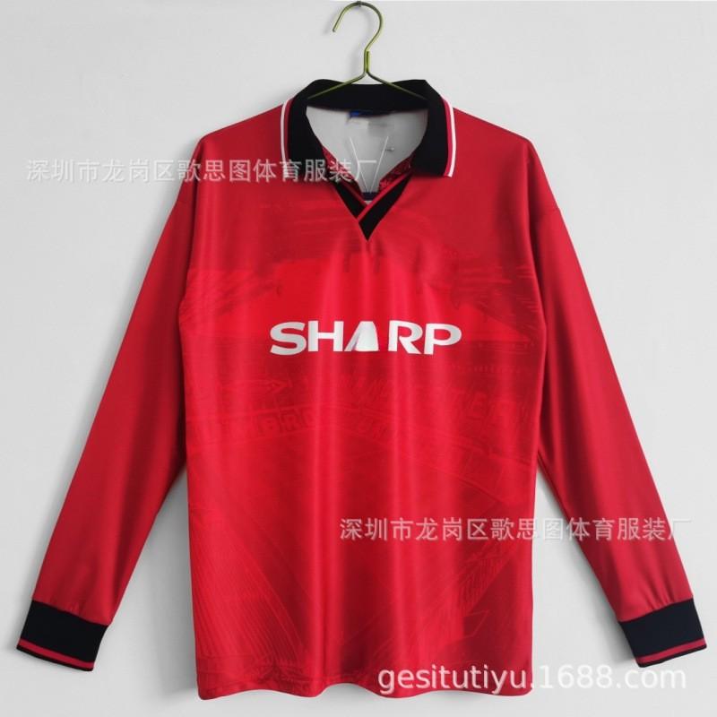 Retro Football Jersey Men Premier League Team Home Away Fan Player Version Sports Training
