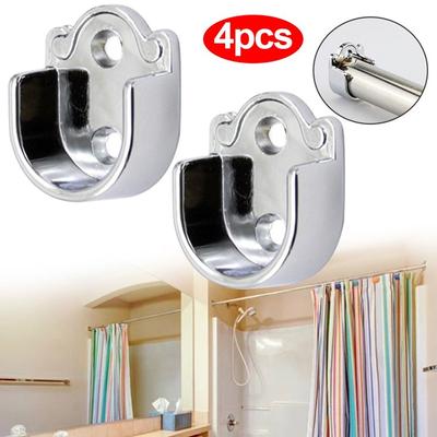 Трубка 19/22/25 мм держатель для штанги для шкафа кронштейн для вешалки штор держатель для штанги с фланцем