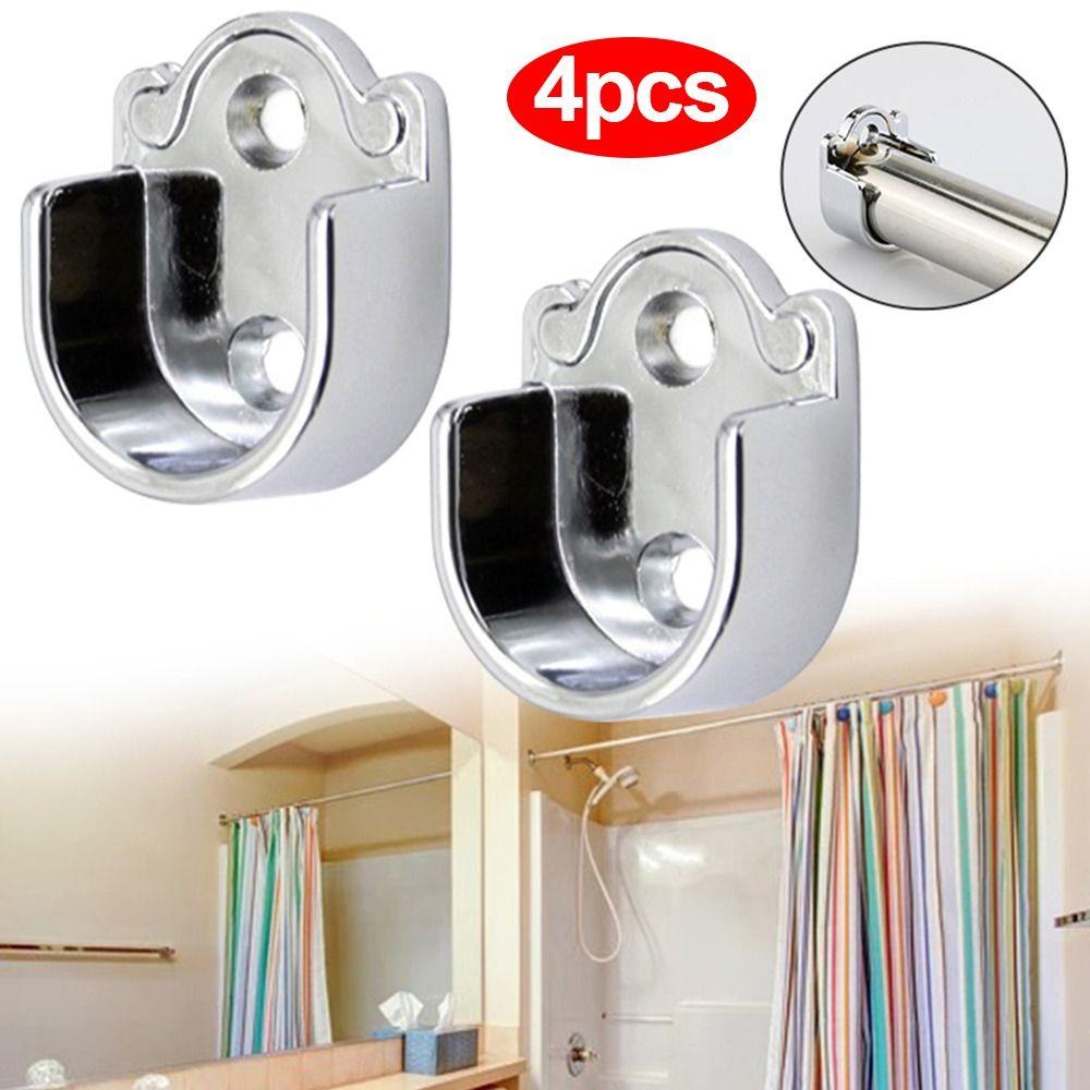 Трубка 19/22/25 мм держатель для штанги для шкафа кронштейн для вешалки штор держатель для штанги с фланцем