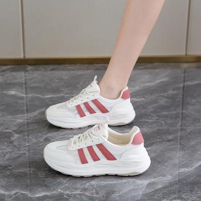 CRLAYDK Женские кроссовки на массивной сетчатой подошве, дышащие беговые кроссовки на платформе, повседневные на шнуровке, летние спортивные для ходьбы, тенниса для женщин