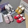 New Bag Head Half Slippers Women's Summer Wear Versatile Single Shoes Flat Women's Shoes One Foot Sandals