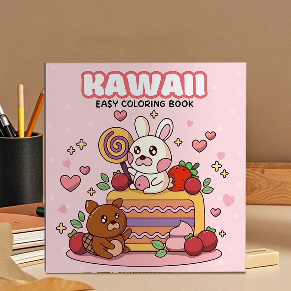 Stress Relief Graffiti Painting Book Educational Paperback Cute Doodles Book for Adults And Teens