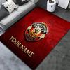 Manchester United F Custom Name Carpet Rug for Living Room Bedroom Home Sofa Decoration,Kids play Non-slip Floor Mat