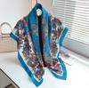 Shawl Women's Summer Travel Photo Big Scarf Thin Beach Scarf Versatile Dual-purpose Sunscreen Silk Scarf