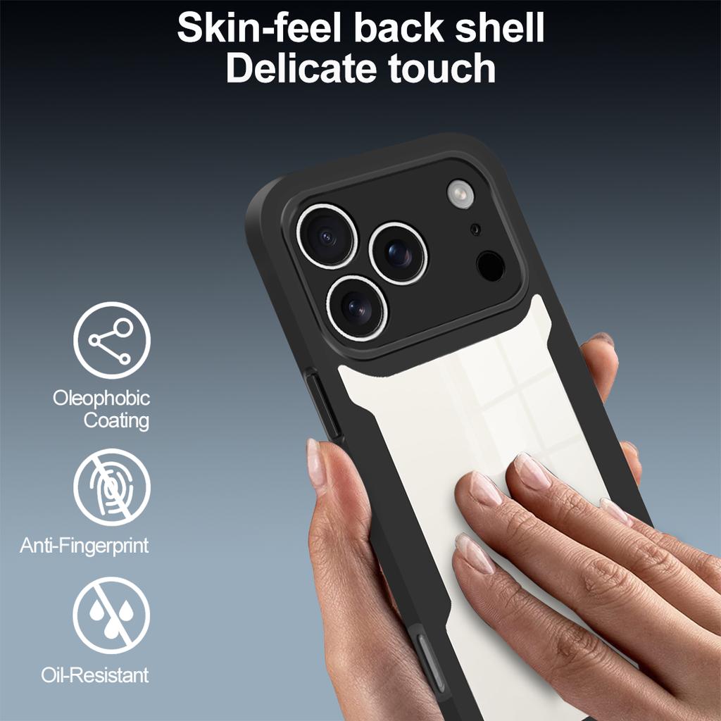 Mobile Phone Case: Soft TPU 360 Degree Full Protection Cover for iPhone 17 Air Pro Max