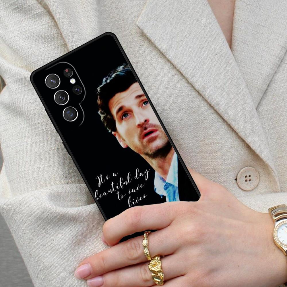 Чехол для телефона Derek Shepard Grey Anatomy для Samsung Galaxy S26 Ultra S25 S24 S23 S22 S21 S20 Note10