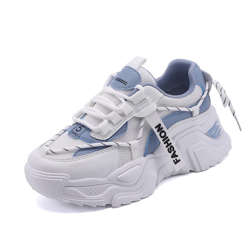 Корейская версия Daddy Shoes, женская осенняя новая дышащая студенческая спортивная обувь, женская повседневная обувь с завышенной талией