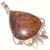 Унакит драгоценный камень ручной работы новейший дизайн уникальный подарок ювелирное изделие кулон 2.4" e2Y80