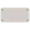 Garden Table Natural 80 x 40 x 45 cm Poly Rattan