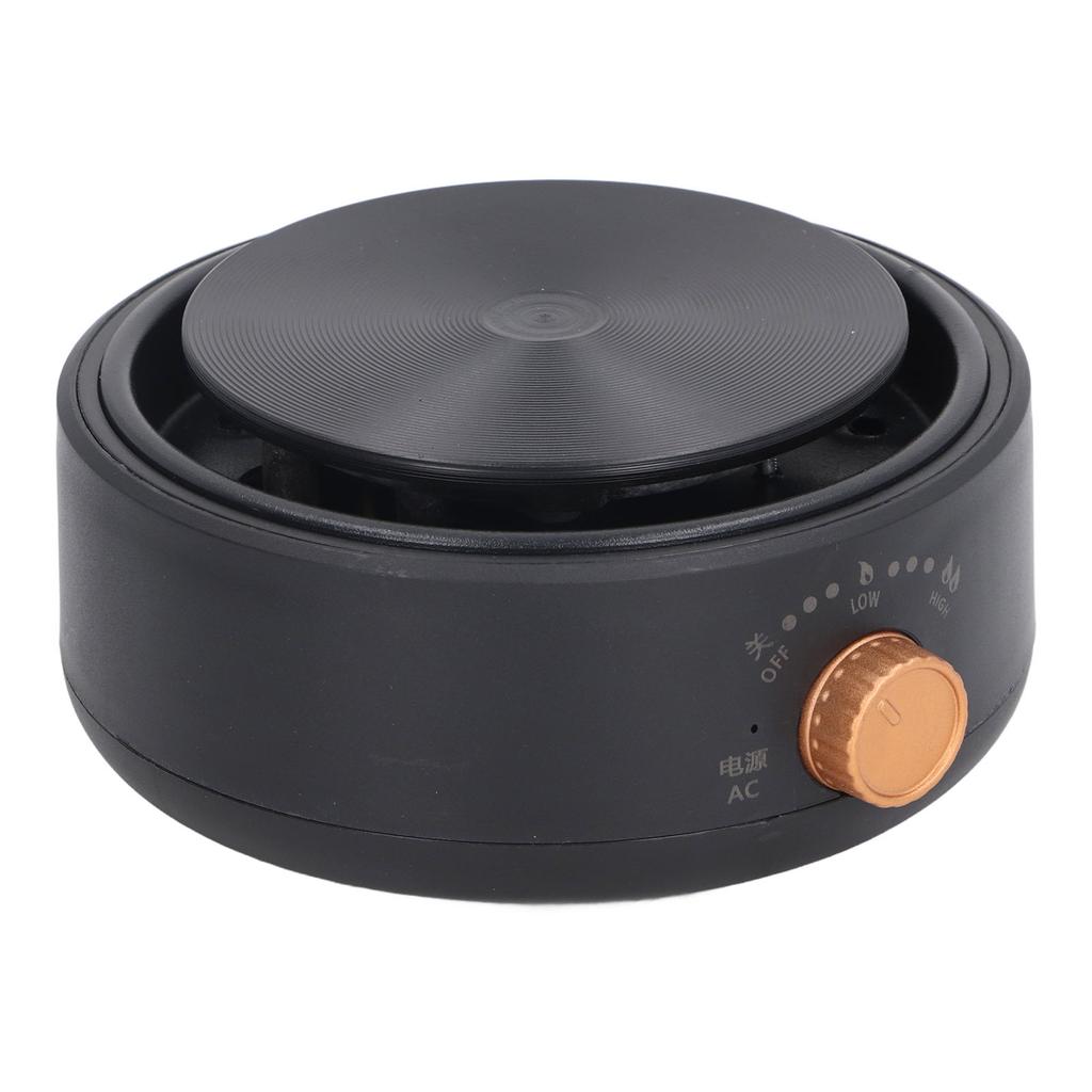 Настольная одноконфорочная портативная многофункциональная эффективная безопасная электрическая плита с нагревом на 360 градусов