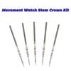 5 шт. Стальной механизм Заводная головка для часов Комплект для Seiko NH34 NH35 NH36 NH38 NH39 Аксессуары для часов