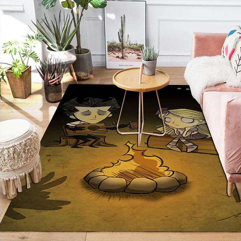 Don't Starve Rug Floor Mat for Living Room or Bedroom Soft and Comfortable Carpet a Gift for Birthday and Holiday.PFF260912008