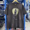 Washed Black Saint T Shirt Men Women Best Quality Summer Style T-shirt Top Tees T260727