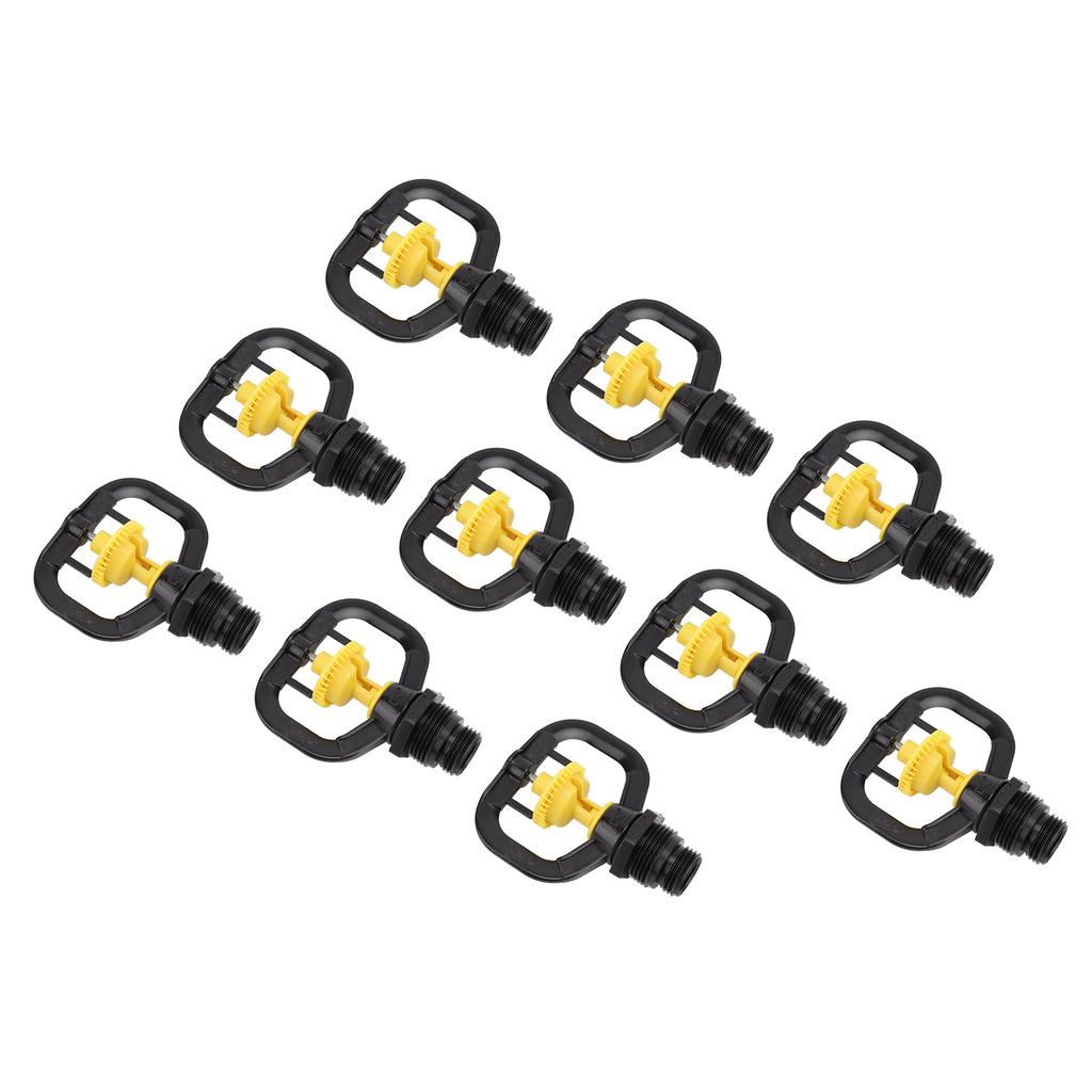 10 ШТ. Микронасадка с рефракцией, вращающийся дождеватель-бабочка, садовое орошение, вращающееся распыление