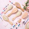 Щетка для волос 6 шт. Наборы для раскрашивания деревянных расчесок DIY с разноцветными ручками Сделайте свою собственную щетку для волос Деревянный гребень для волос Набор для творчества